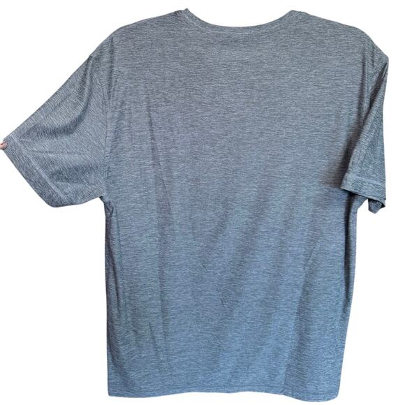 Vuori Strato Tech Tee Shirt Short Sleeve Crewneck Heather Green Gray Size Medium - Picture 7 of 11